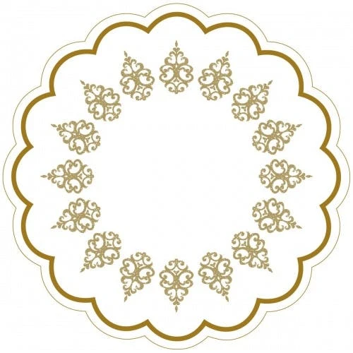 Sovie-horeca Sovie HORECA Tablett-Deckchen Royal Line Silber Aus Tissue 7-lagig, Ø 180 Mm, 250 Stück - Untersetzer Ornamente 2 Sovie-horeca Sovie HORECA Tablett-Deckchen Royal Line Silber Aus Tissue 7-lagig, Ø 180 Mm, 250 Stück - Untersetzer Ornamente – Bild 2