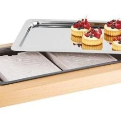 Alternative view of Null Gastro Uzal Buffetvitrine Top Fresh Rund