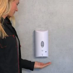 Null APS 98255 Desinfektionsspender -SPRAY- 13,5 X 12,5 Cm, H: 26 Cm -APS shop 2236ad55 ada0 43ad aae5 4929107c491d