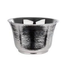 APS Flaschenkühler Sektkühler Aus Edelstahl Doppelwandig Hammerschlagoptik 8,0 Liter