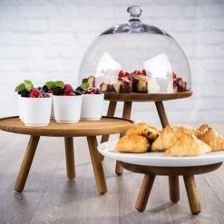 APS Buffetständer -ACACIA-Ø 20 Cm, H: 10,5 Cm -APS shop 55f70e2a 01c0 4b3d bd7f cfdb4bf0dc3d