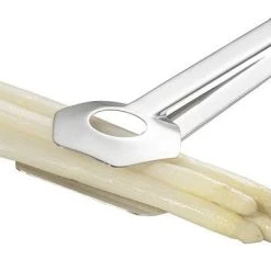 APS Spargelzange -TIDLOS- Gesamtlänge: 24,5 Cm, Edelstahl, Hochglanzpoliert, Schaufelmaß: 7 X 11 Cm