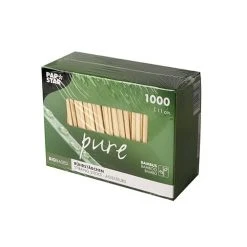 PAPSTAR 10000 Rührstäbchen, Bambus "pure" 11 Cm X 3 Mm -APS shop 77a8d20f e4ce 4fa5 8a6d 10be4d0e57af