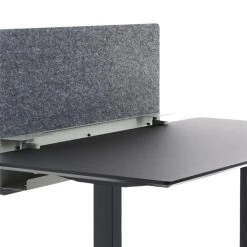 Alternative view of Null APTO Filz Schreibtisch Trennwand 70x60x1cm Mit Tischklemmen, Olivgrün