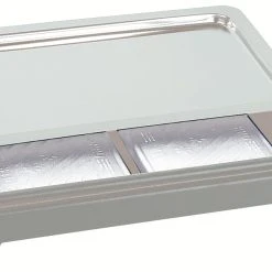 APS Kühlbox -TOP FRESH GN 1/1-, 56,5 X 35 Cm, H:6,5 Cm, Weiß, 18/10 Edelstahl, Acryl , VE: 1 -APS shop 841a797e b02b 4c3b 969d c2cef97a1710 1