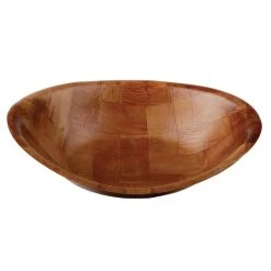Olympia Ovale Holzschale 19 X 25,5cm