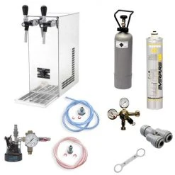 Null Komplett Set - Sodawassergerät Pygmy 2-ltg. Aus Edelstahl, 20 Liter/h -APS shop cc989d41 260b 4bfc 9ef2 424b9e174d0e