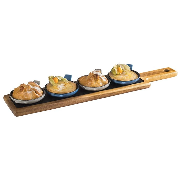 Null APS 88220 Servierpfännchen -CAST IRON- Ø 10 Cm, H: 2 Cm 6 Null APS 88220 Servierpfännchen -CAST IRON- Ø 10 Cm, H: 2 Cm – Bild 6