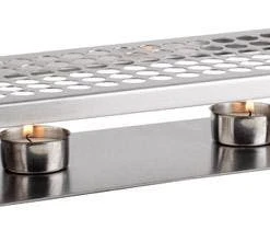 APS 35343 Speisenwärmer, 2-flammig 34 X 13 Cm, H: 6 Cm