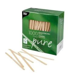 PAPSTAR 10000 Rührstäbchen, Bambus "pure" 13,5 Cm X 3 Mm -APS shop f62bd195 4a15 41af afdf 264175c6a0b6